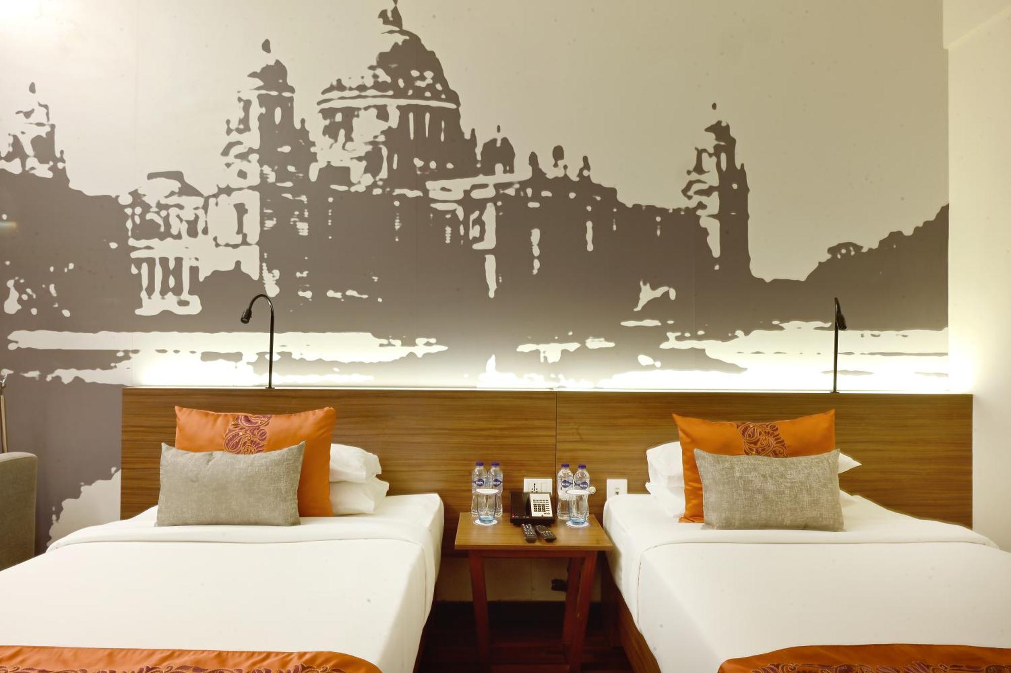 Vivanta Kolkata Em Bypass Kültér fotó A room at the hotel